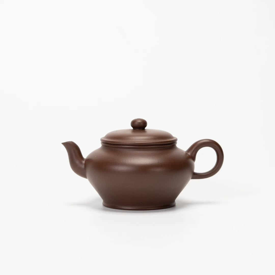 【范家壶庄】景舟虚扁 蒋梦迪 紫泥 185cc 家用紫砂壶