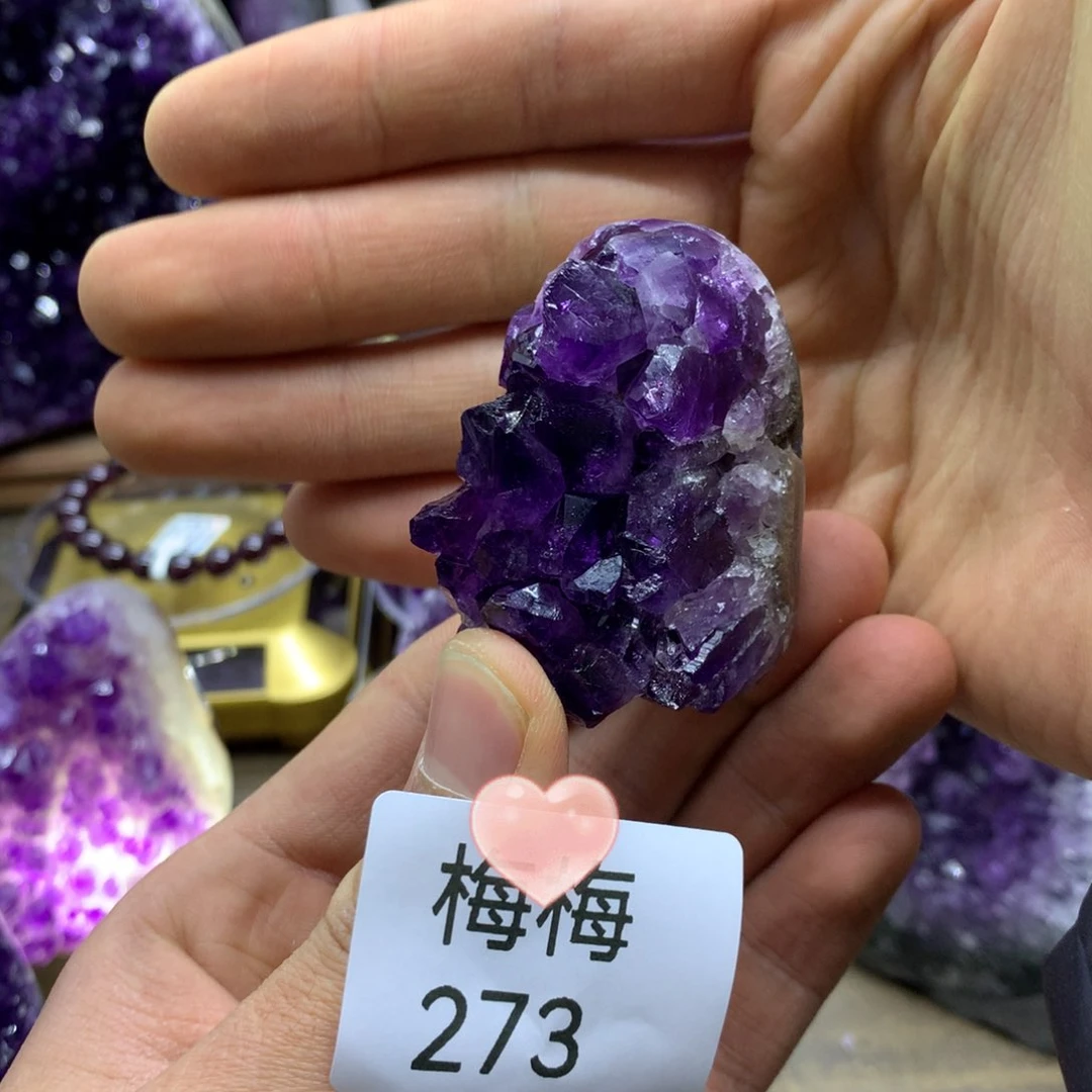 紫晶大型摆件（非配饰）未镶嵌