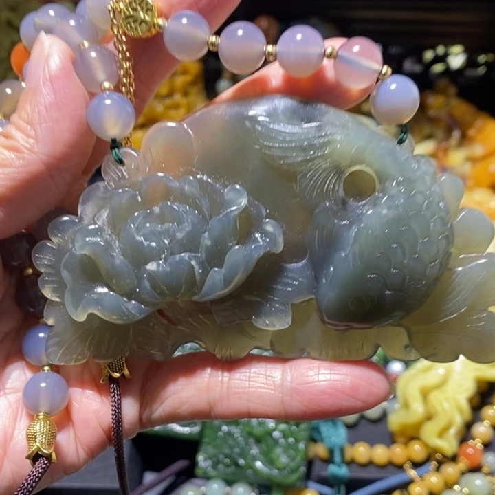 岫玉岫玉吊坠未镶嵌