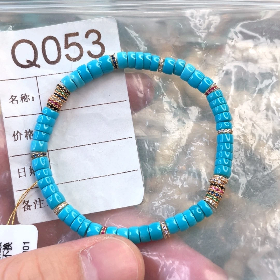 银S925镶嵌绿松石珠宝奇石