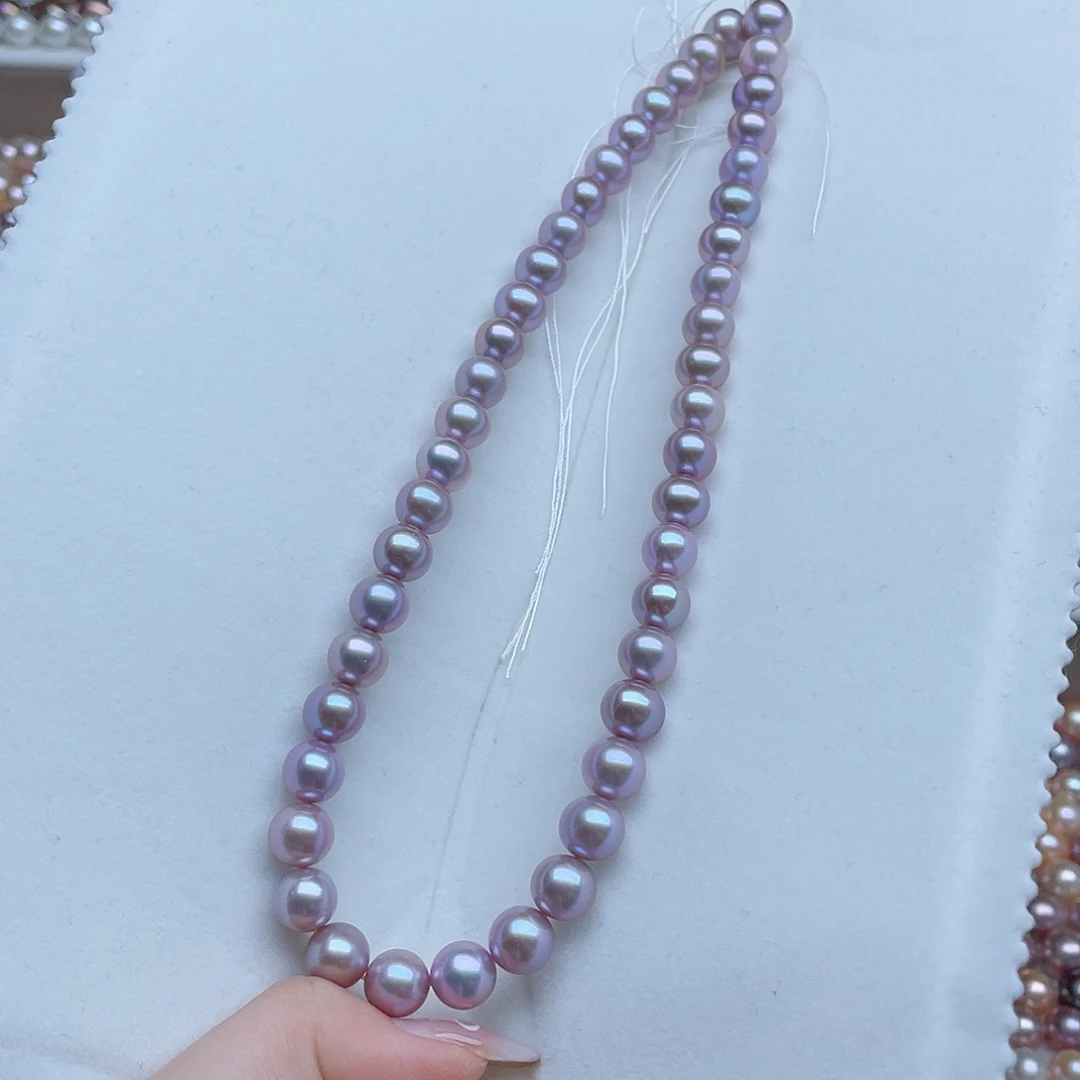 淡水珍珠颈饰银S925镶嵌