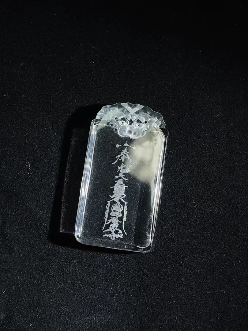 水晶无事牌精美饰品