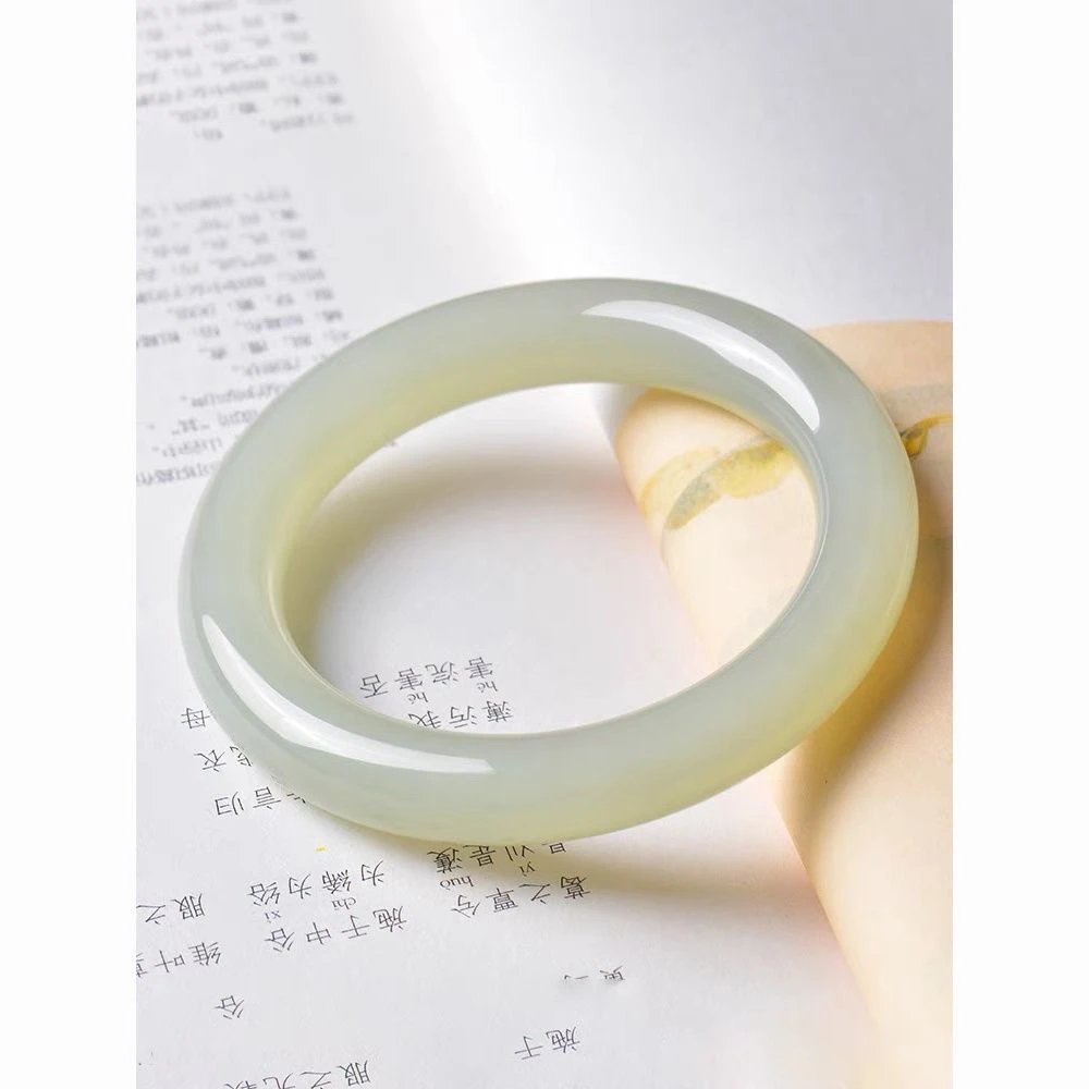【千汇甄选】蜂蜜水圆条镯福镯贵气送礼礼盒装