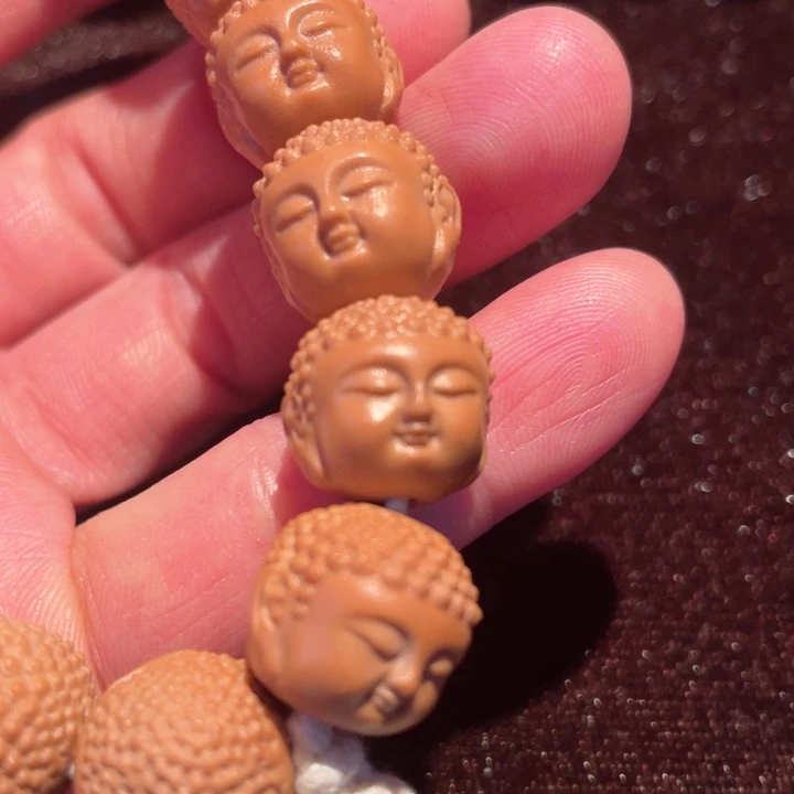 猴头核桃手串缘*?宝宝佛