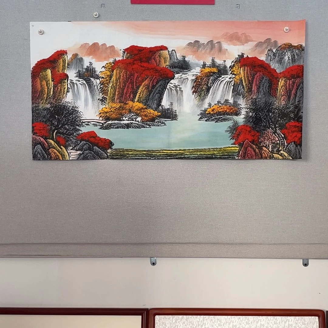 国画山水画作品欣赏98