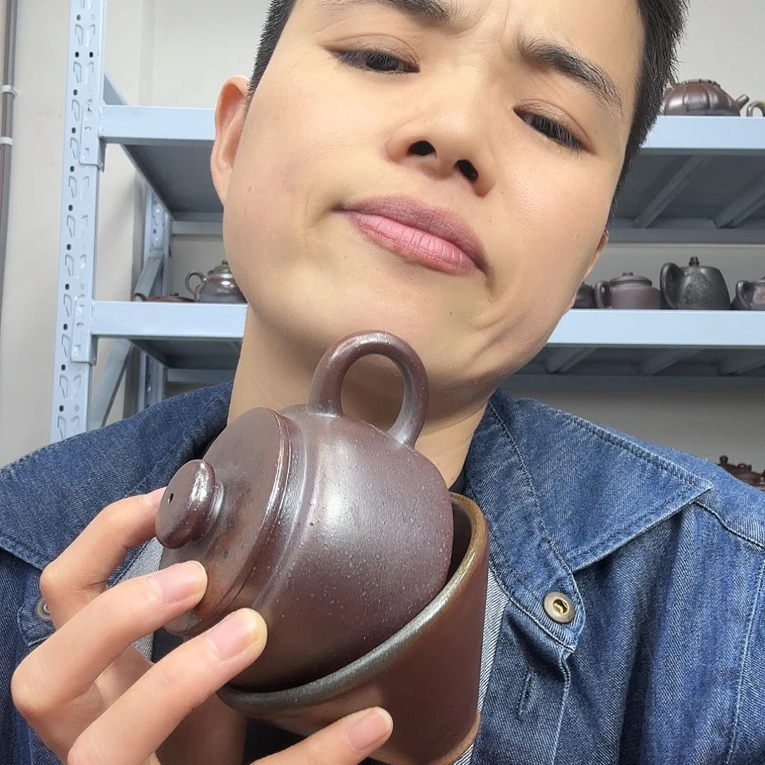 茶壶紫砂民间手艺人全手工制作