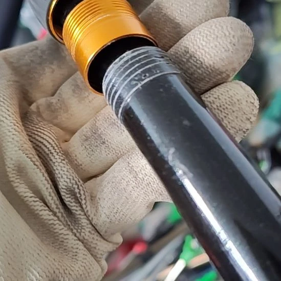 抄网杆脱胶2.1黑色发一个