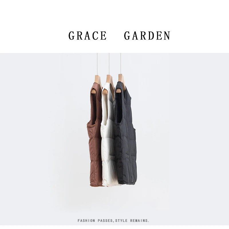 GRACE GARDEN【磁吸马甲！】法式磁吸扣简约风马甲MJ5G1104