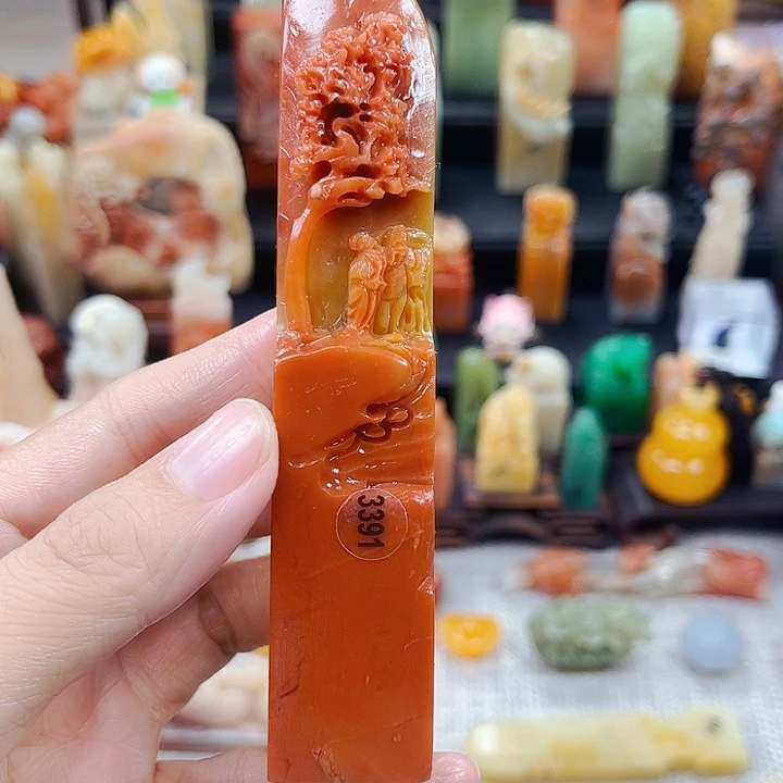 寿山石印石3391包邮包刻