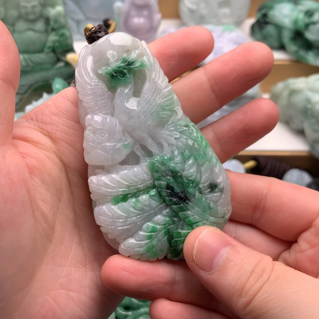 吊坠(不含链)未镶嵌翡翠