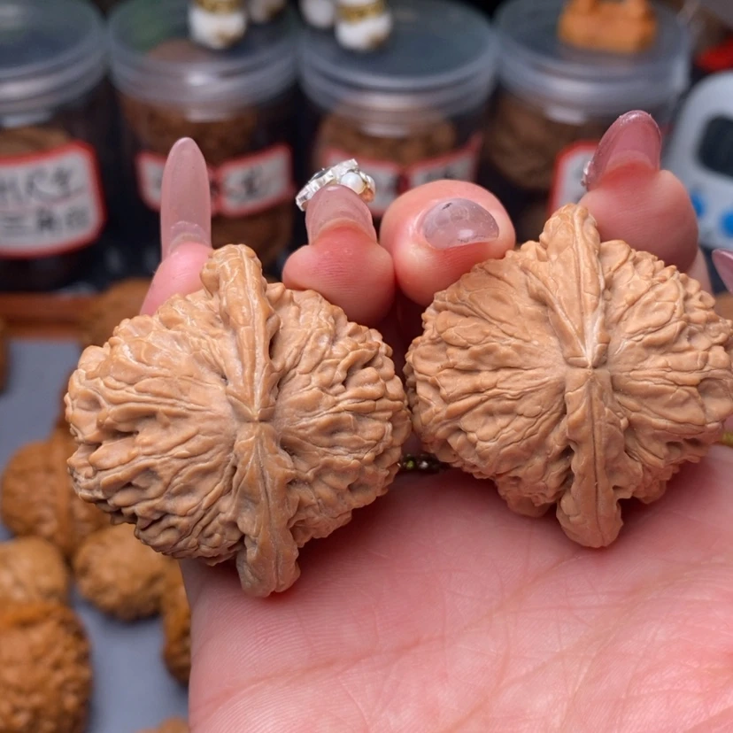 【闪购商品】文玩核桃把件眼***棠283狮子……