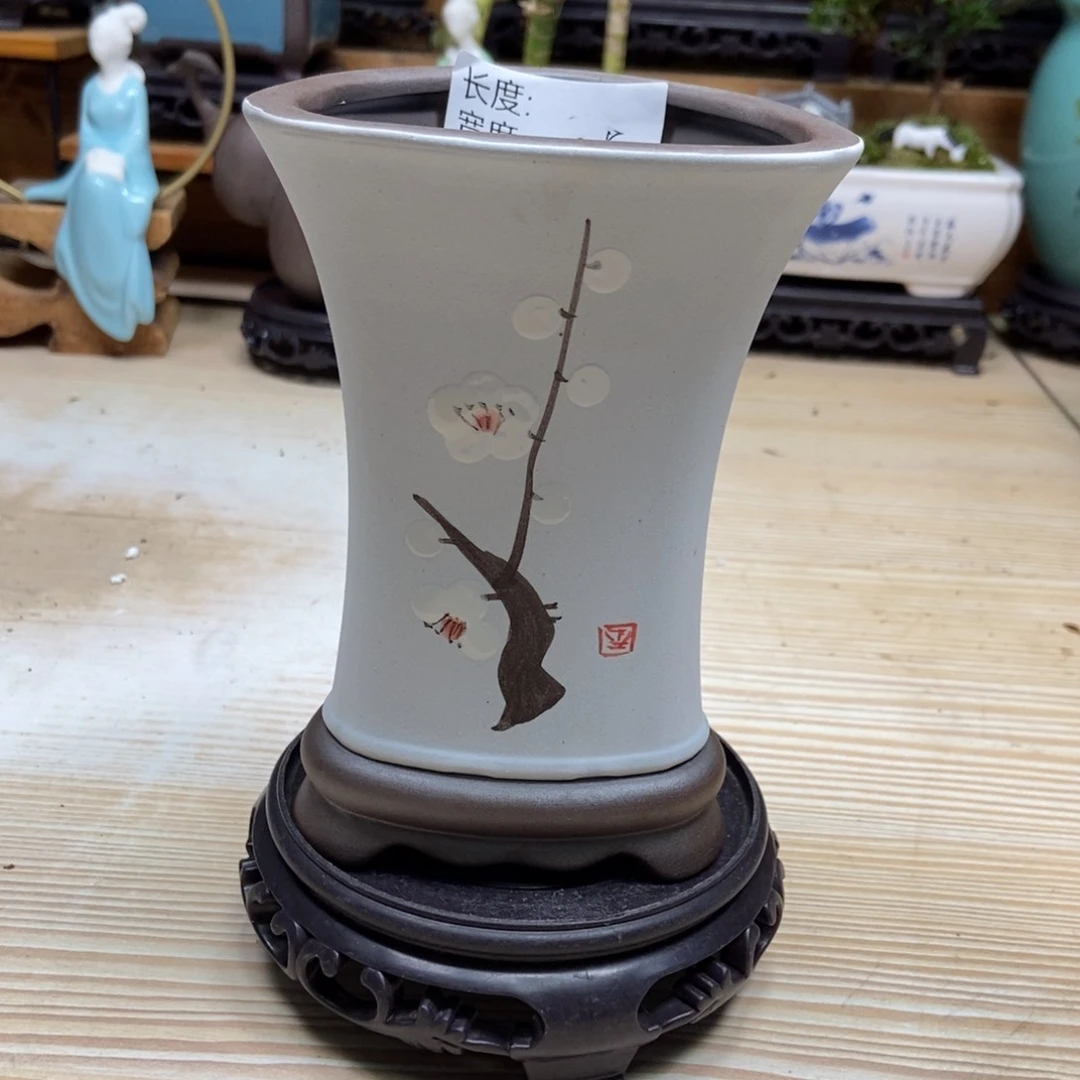 瓷片陶瓷花盆陶瓷艺术