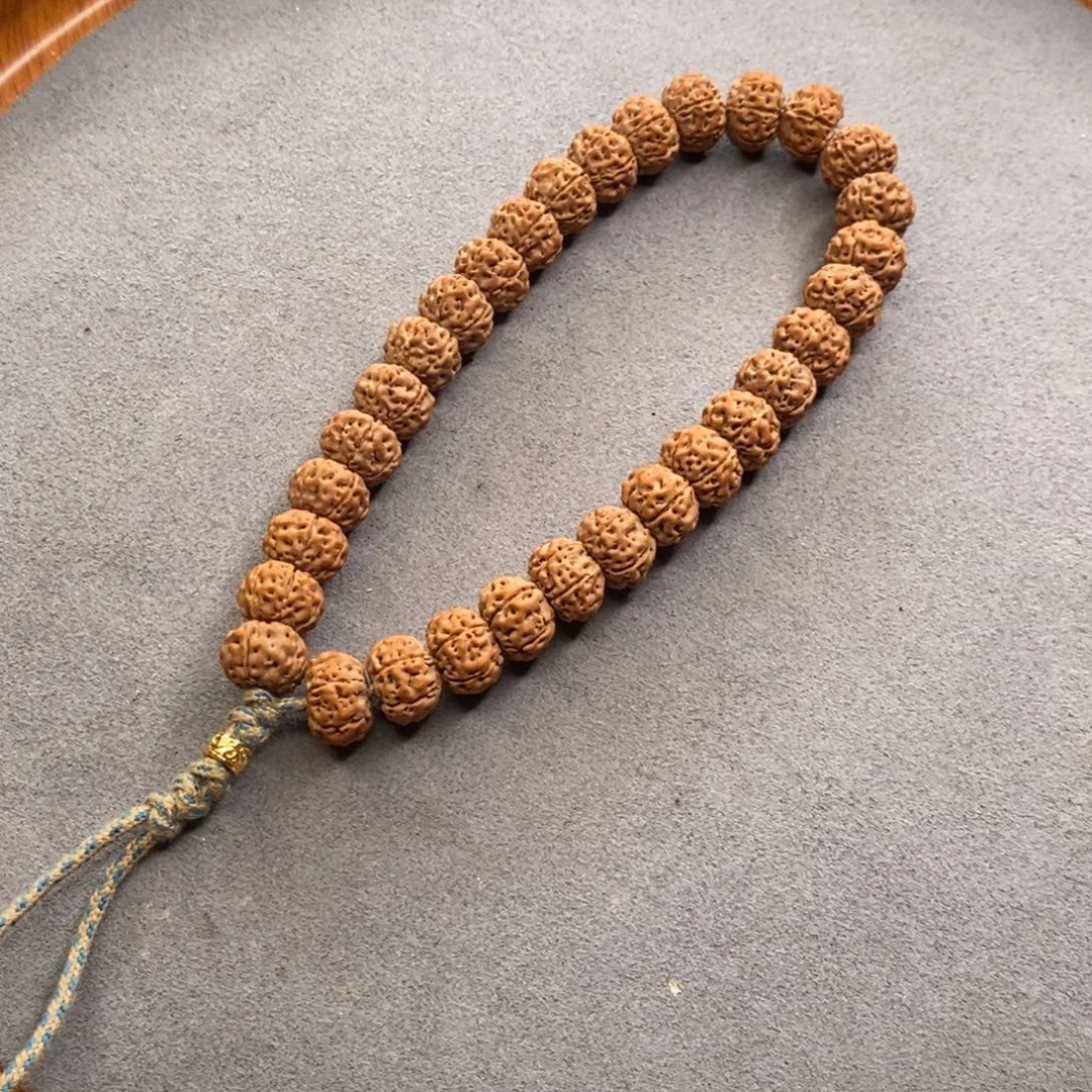 金刚菩提手串六瓣南瓜尺寸11.5