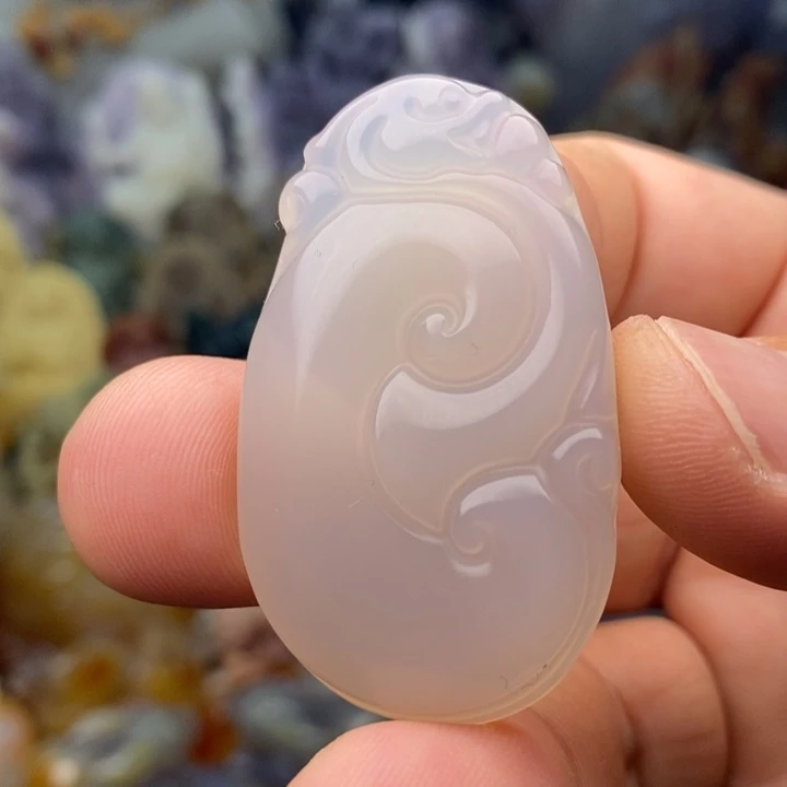 玛瑙/玉髓未镶嵌颈饰