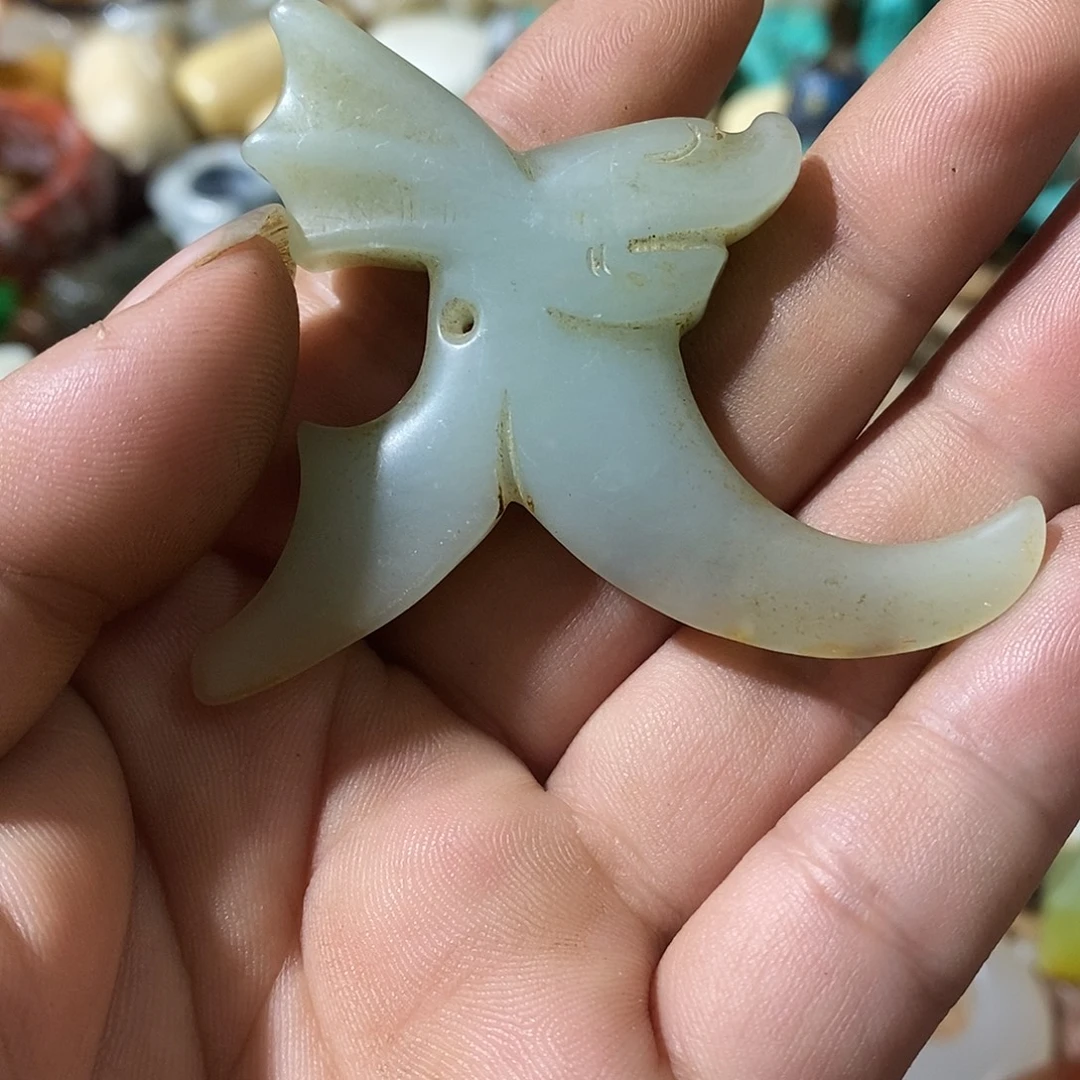 和田玉（糖玉）未镶嵌挂件