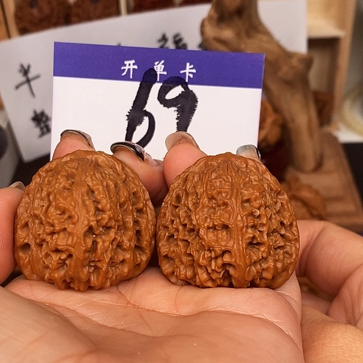 桃核吊坠南疆石38有修s