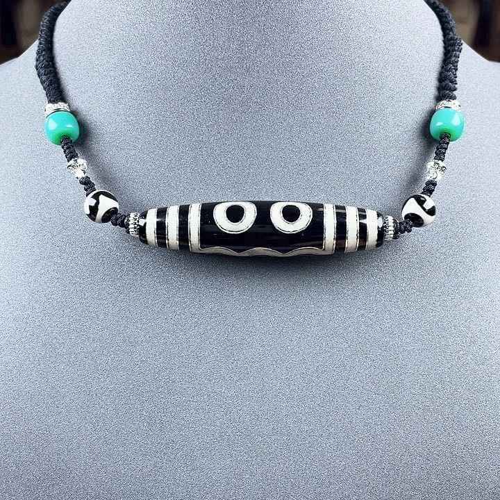 玛瑙/玉髓颈饰合金