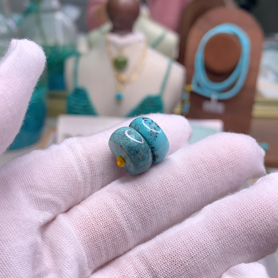 绿松石未镶嵌配饰