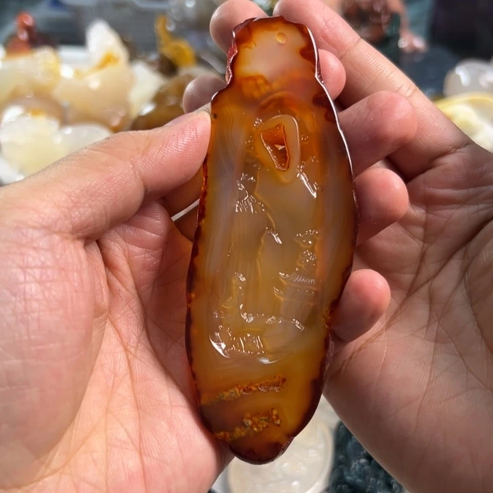 玛瑙/玉髓吊坠(不含链)未镶嵌