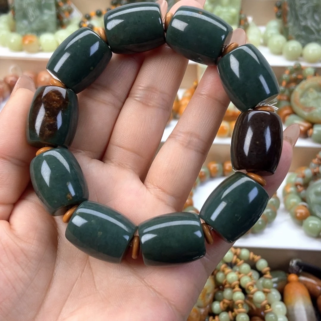 透闪石质玉手串未镶嵌G****u