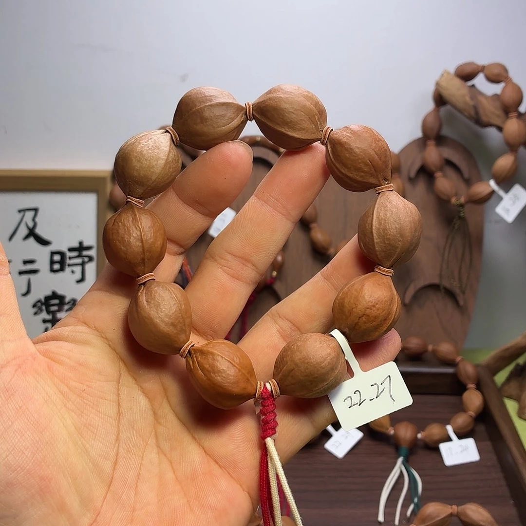 手串/手链橄榄核原生态梅林铁核22.27