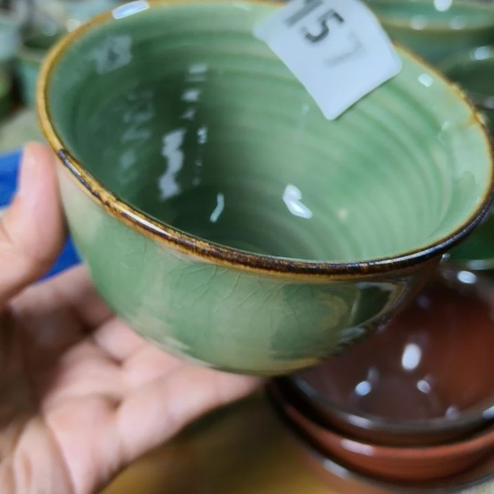 瓷片磁州窑五厂盘碗壶杯