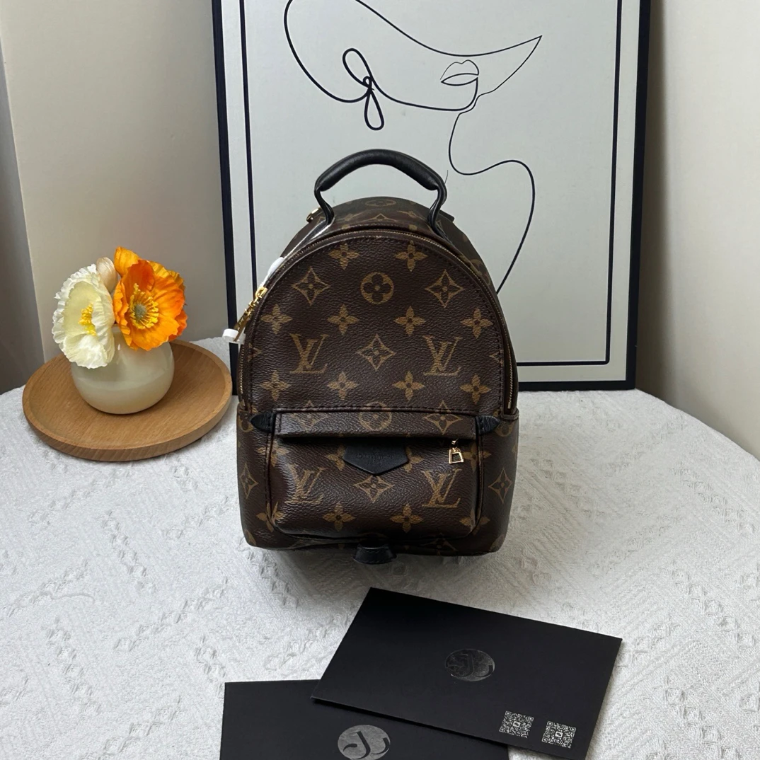 95新 LouisVuitton/路易威登 mini双肩包 芯片款/JW8097