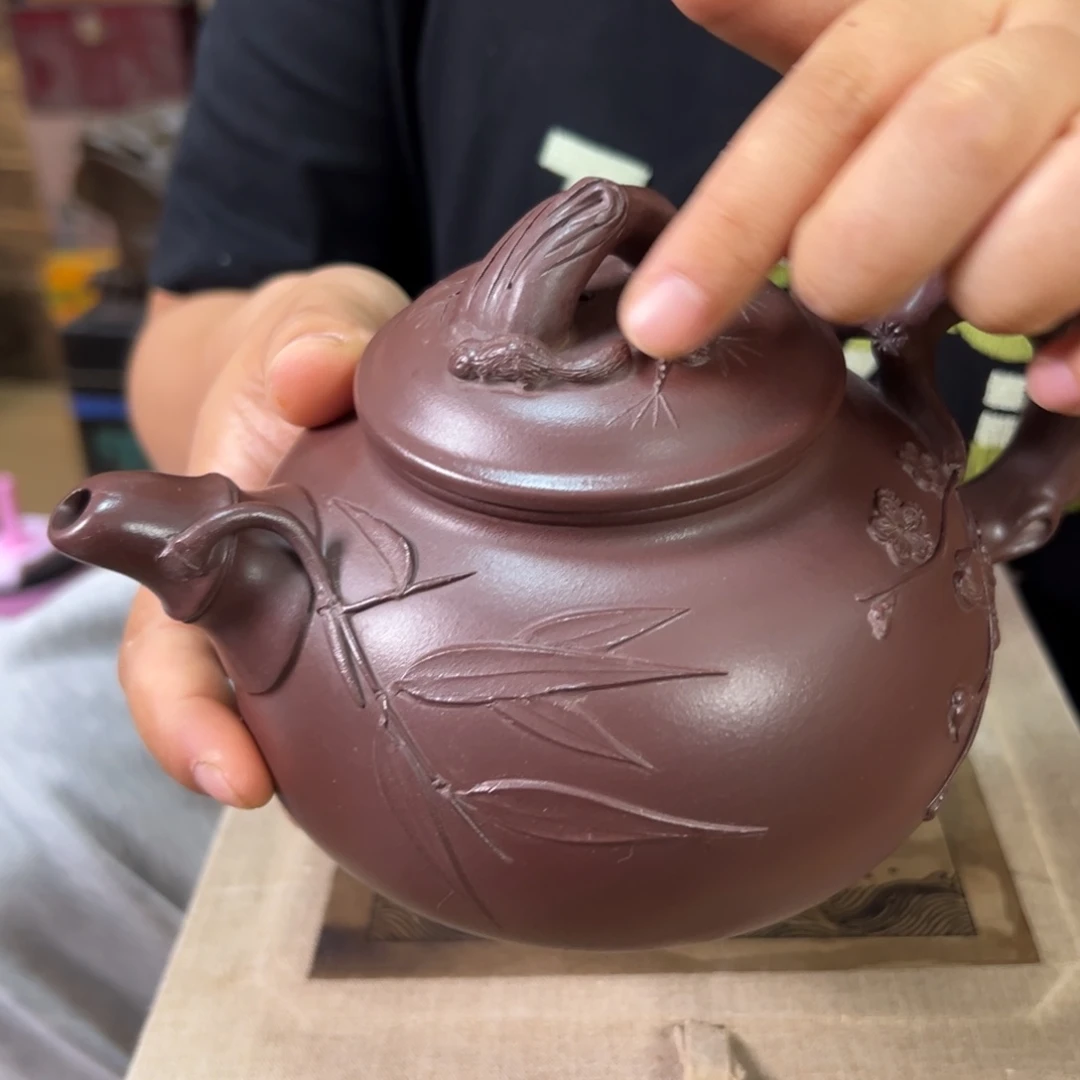 茶壶紫砂原矿紫砂壶