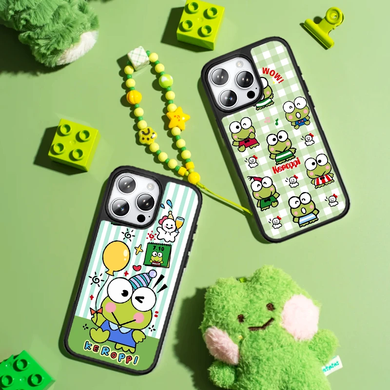 青蛙系列鎏金壳适用iphone16promax手机壳情侣15Promax磁吸14pro