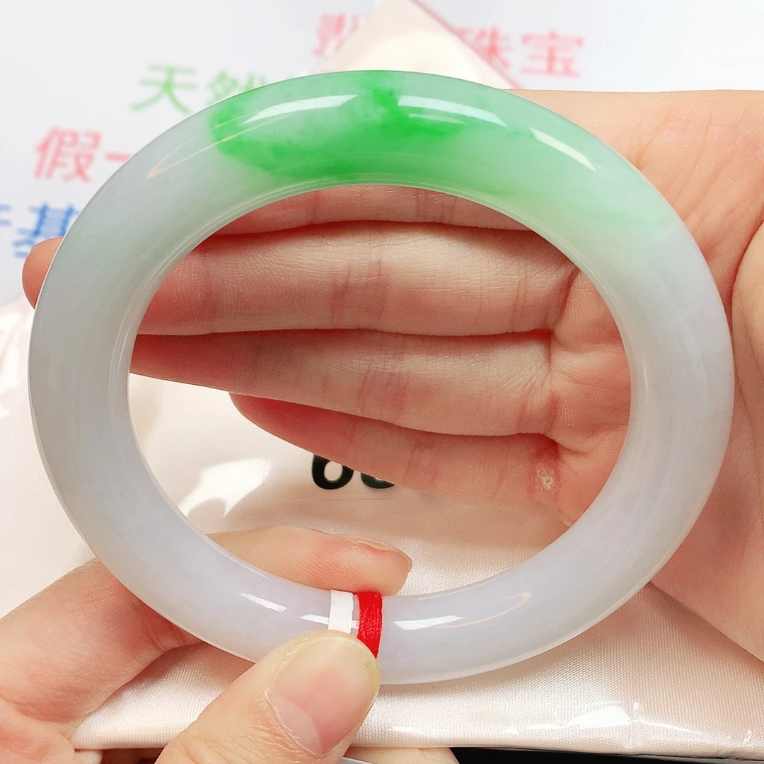 翡翠未镶嵌手镯翡翠手镯61圆