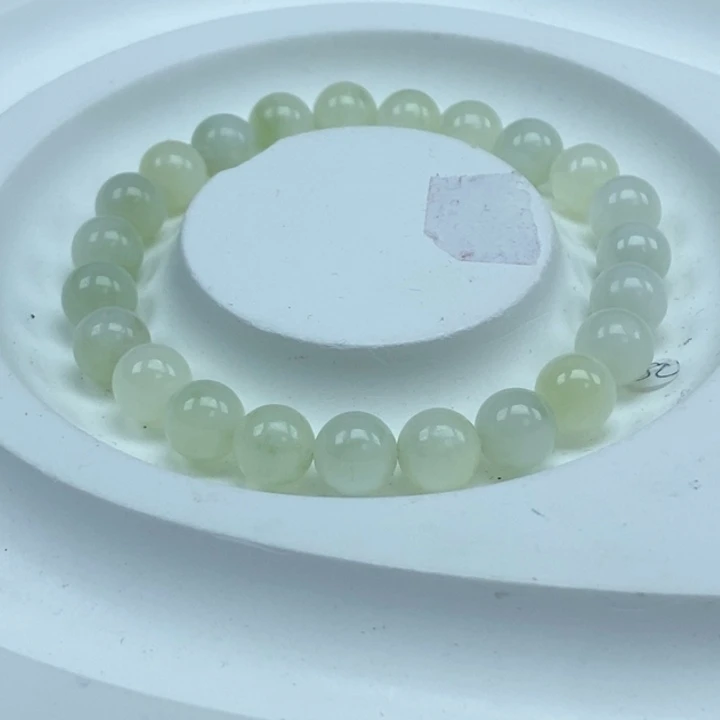 蛇纹石玉未镶嵌手链