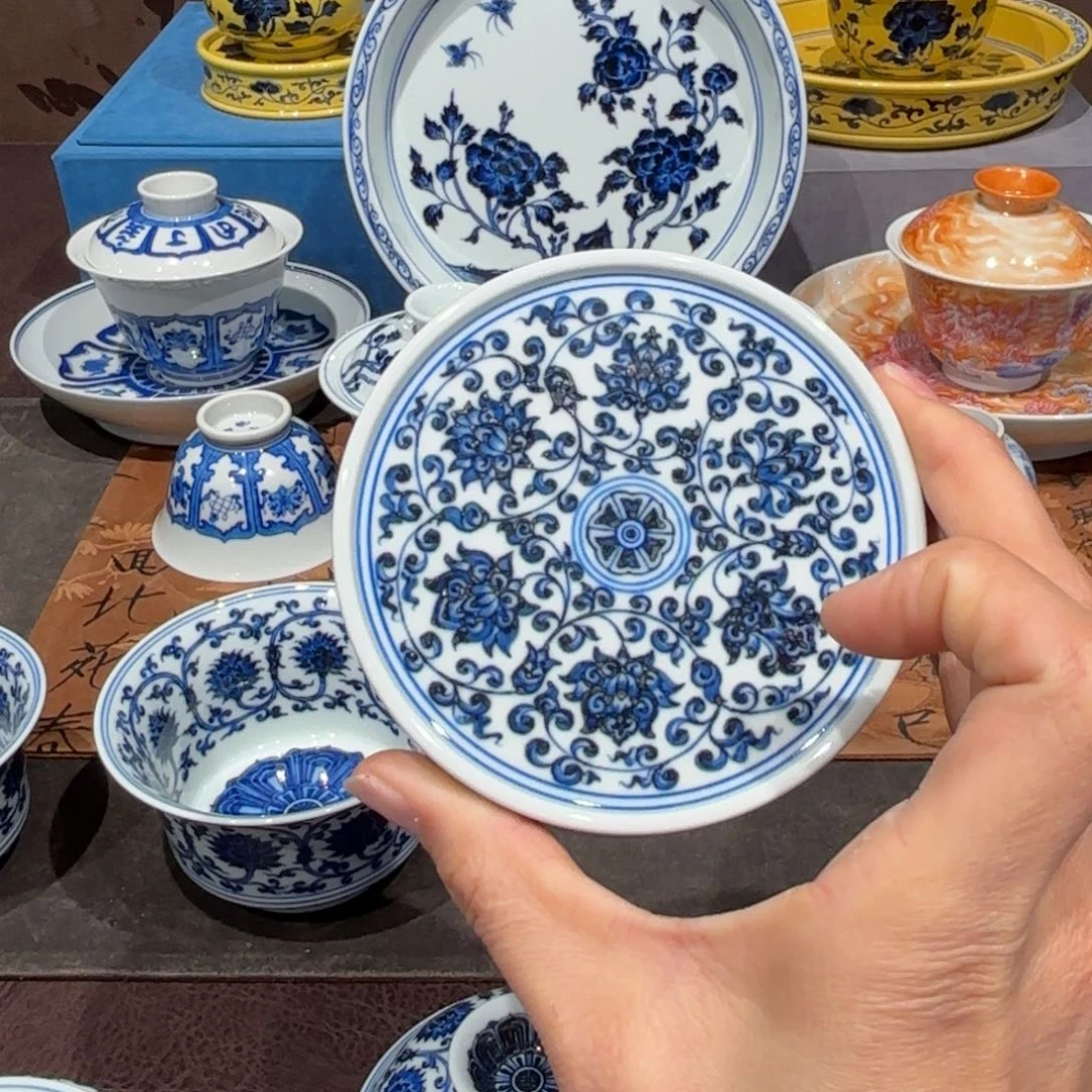 六*手工手绘陶瓷茶具