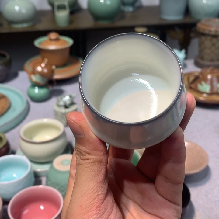 坚***定龙泉青瓷手工制作
