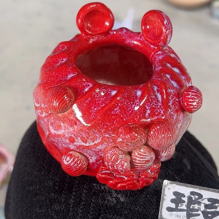 口4.5 手工花盆满30包邮