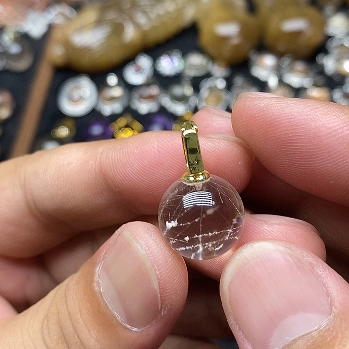 水晶珠宝半成品未镶嵌