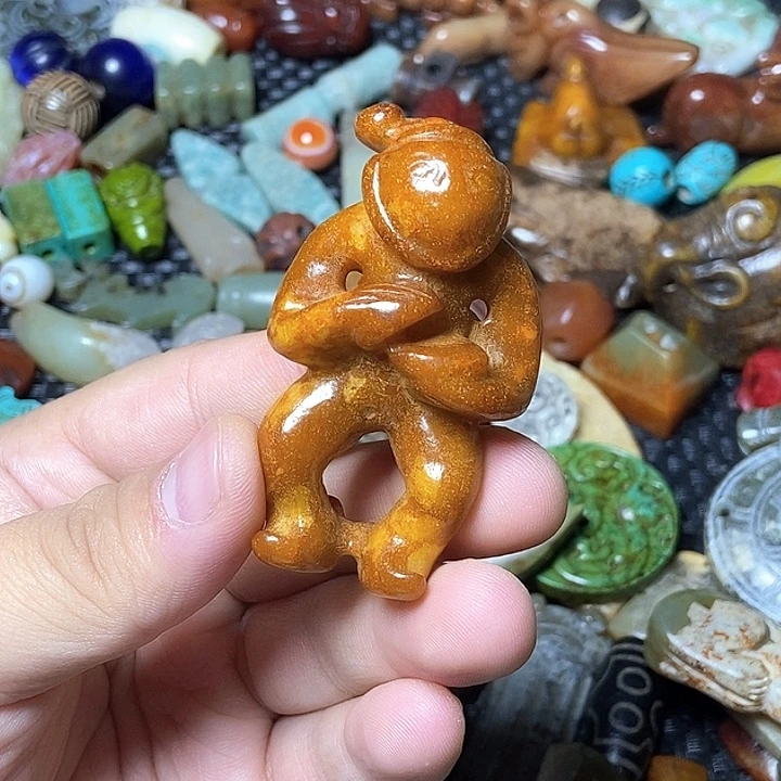 和田玉未镶嵌颈饰146