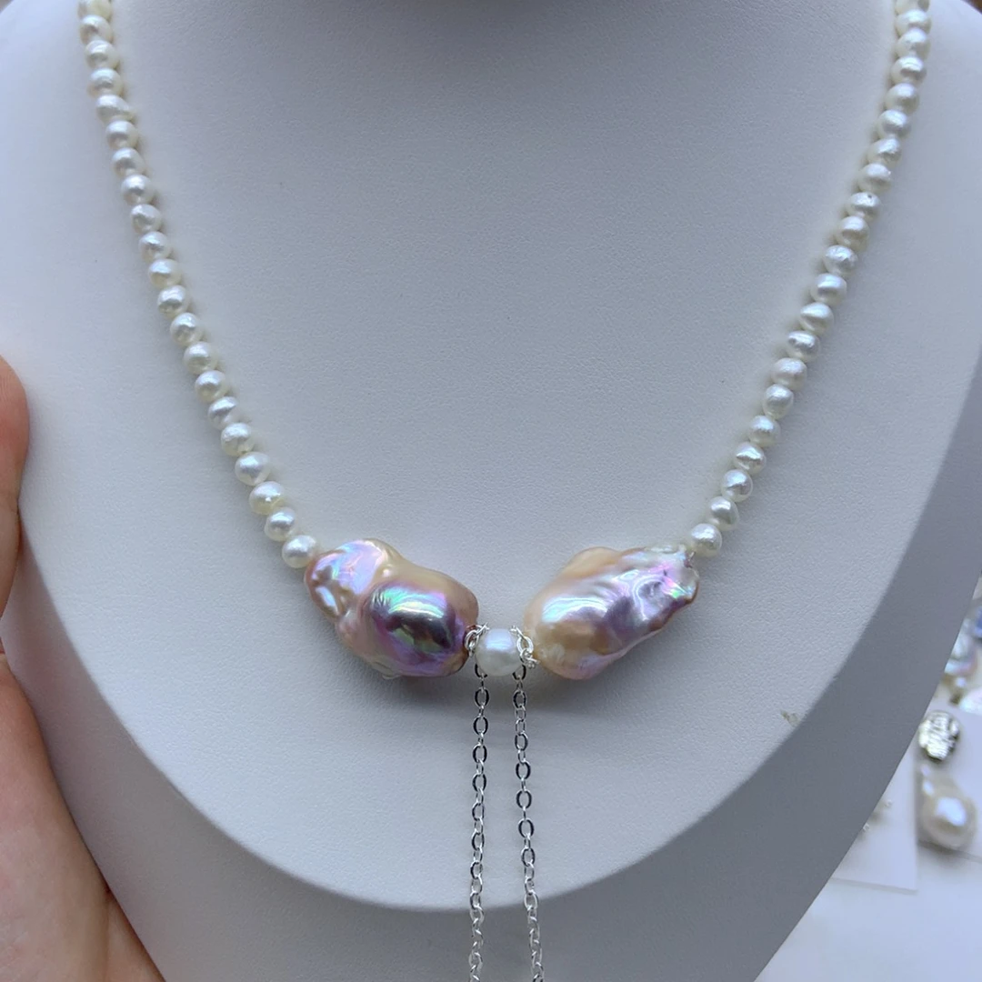 何***以耳饰淡水珍珠未镶嵌