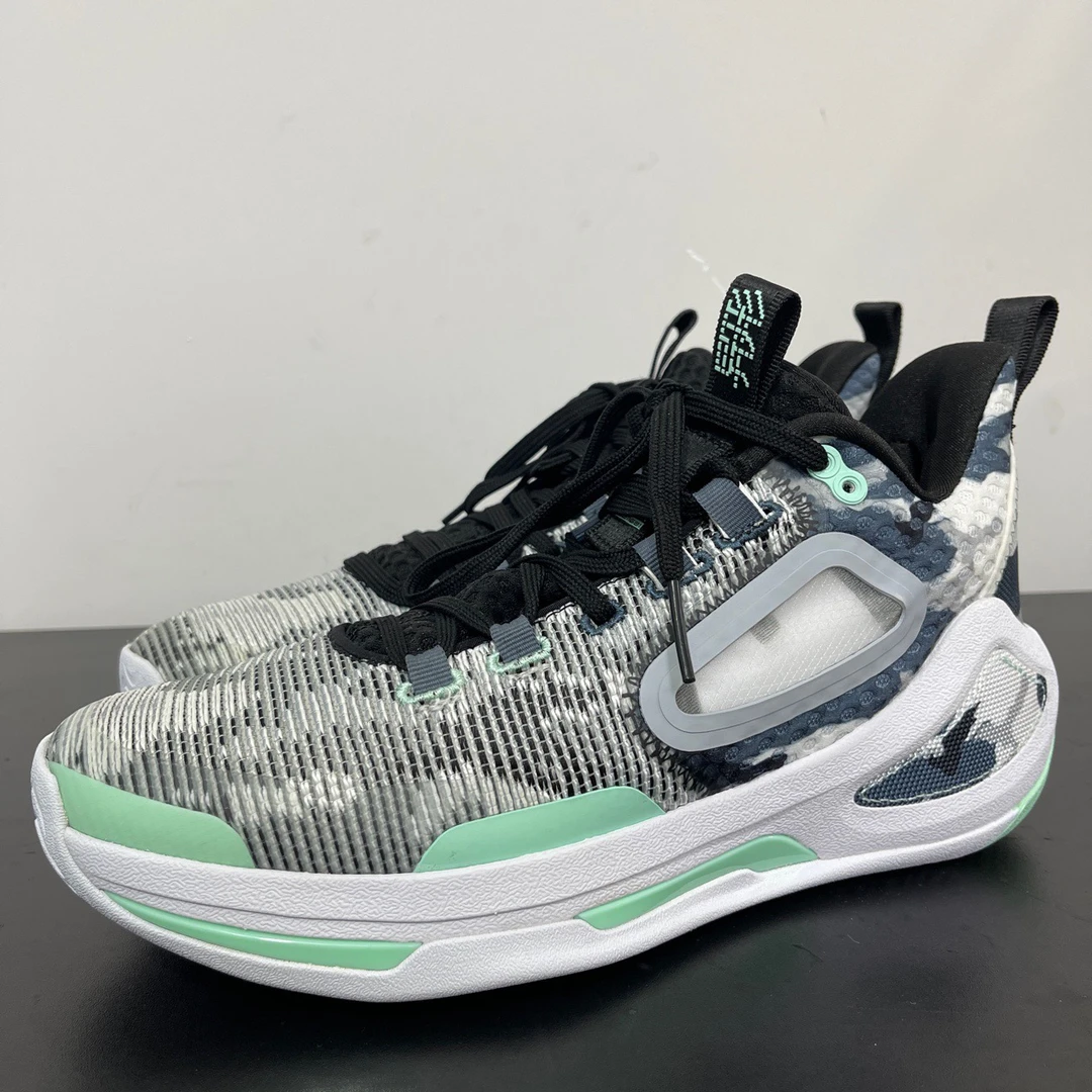 99新 ANTA/安踏 44码/安踏 异形3白灰黑潮鞋球鞋/99新/无原盒