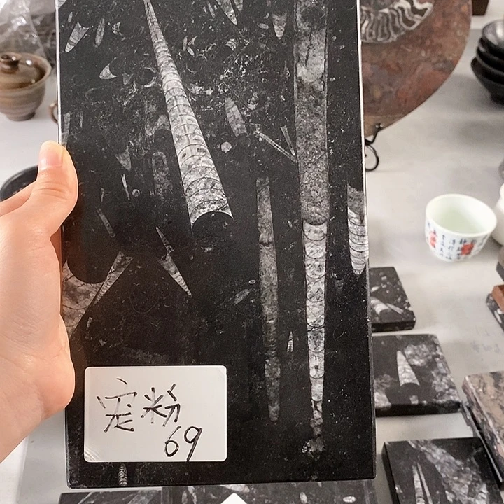 M***徐角石化石茶盘干泡台