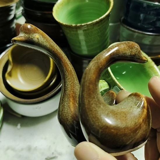 瓷片五厂，七厂，瓷器摆件，瓷片！都有微瑕疵。