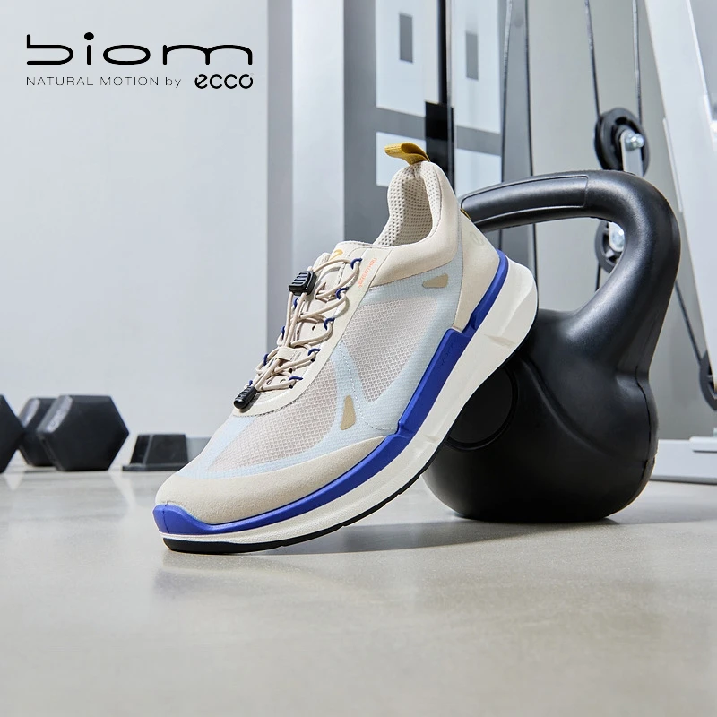 ECCO爱步跑鞋透气轻盈运动休闲跑步鞋男健步BIOM2.2 830874