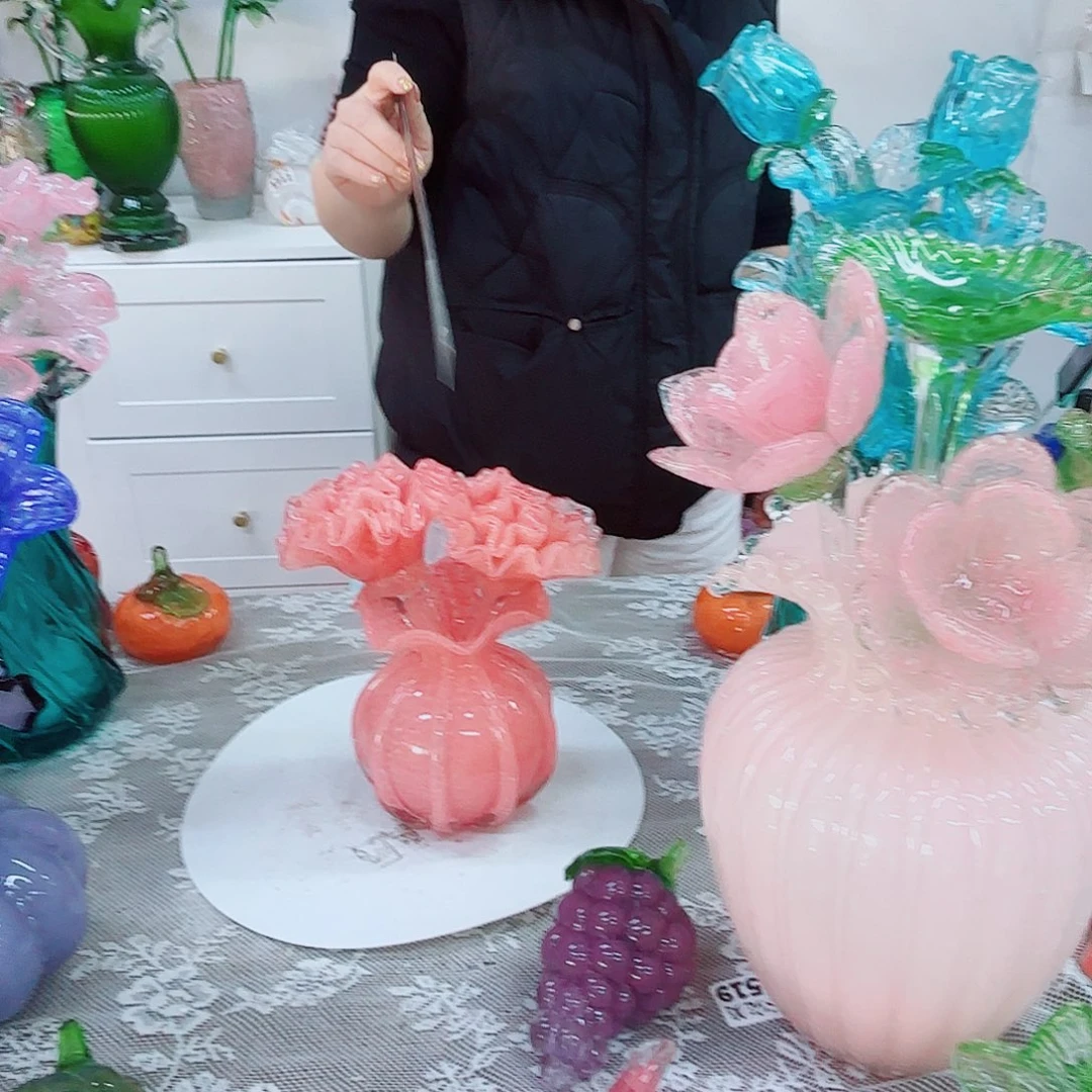 琉璃花瓶花器艺术品