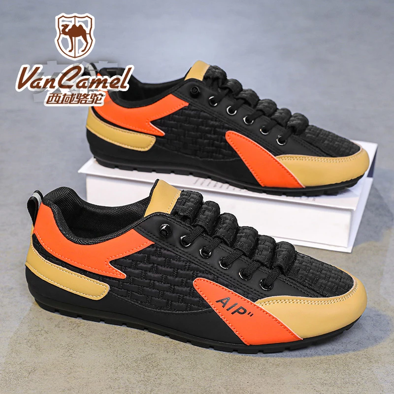 男鞋运动春季软底新款一旅游鞋休闲阿甘板开车2025潮鞋脚蹬