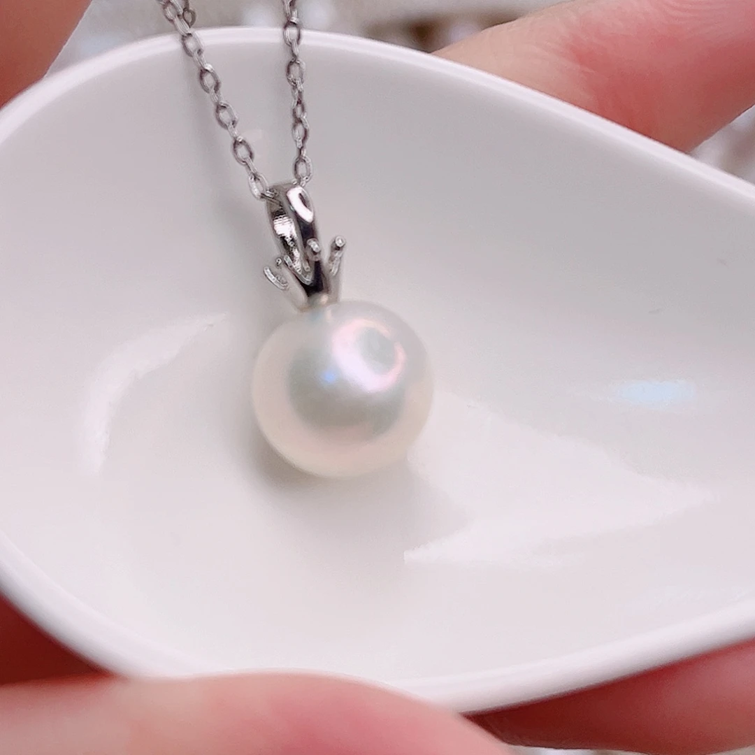 淡水珍珠未镶嵌吊坠(赠链)