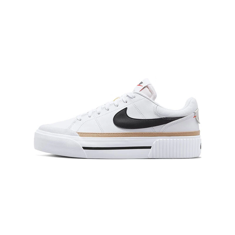 Nike/耐克 Court Legacy 女子低帮厚底休闲运动板鞋 DM7590-100