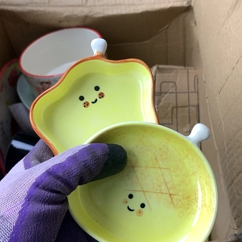 盘陶瓷制品满25拼单发货默认微瑕