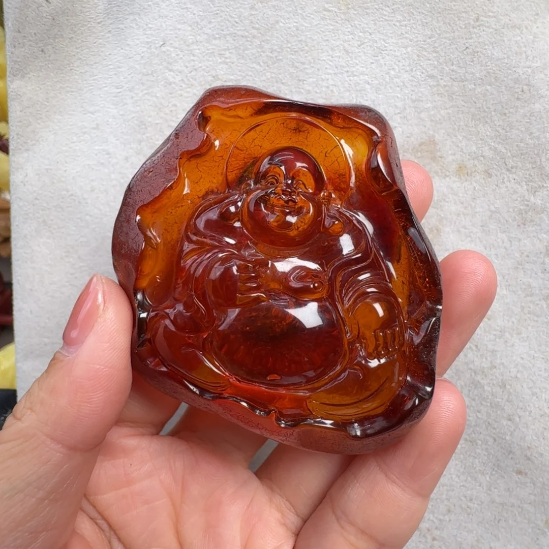 琥珀未镶嵌珠宝奇石