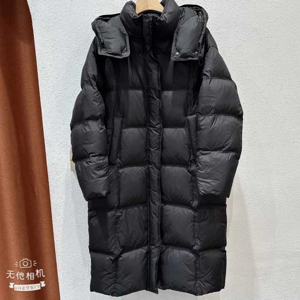 【慕.我们的店】香港一诺（质保三年、出绒换新）90绒长款棉服