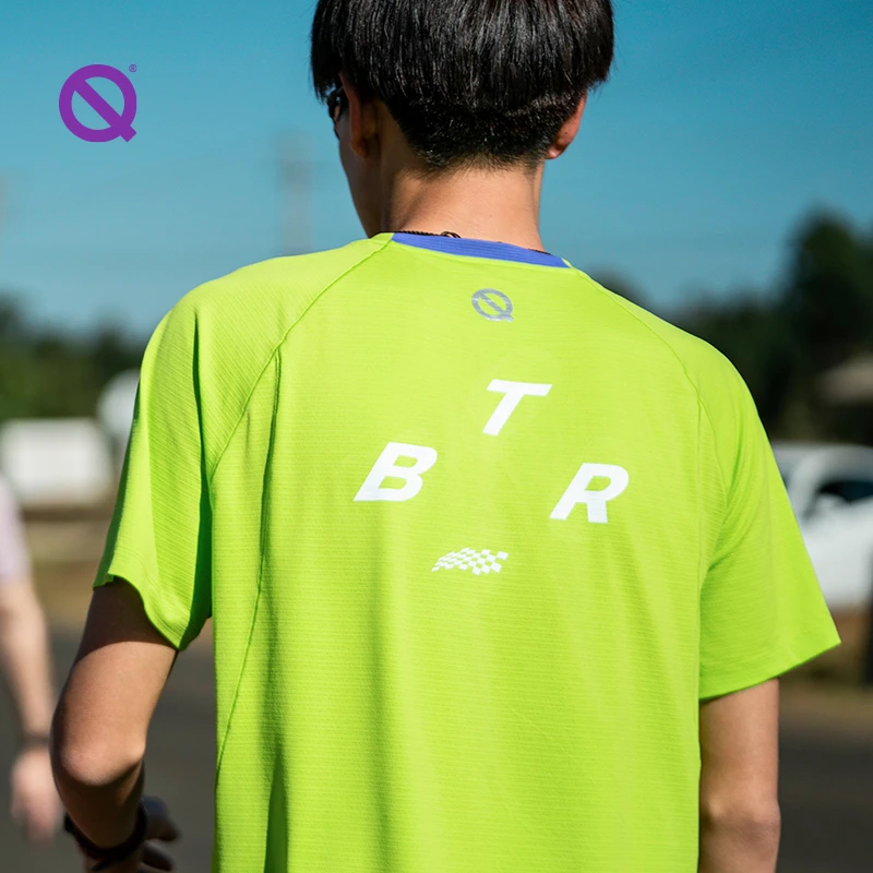 百叶窗日常训练跑步短袖限定印花款