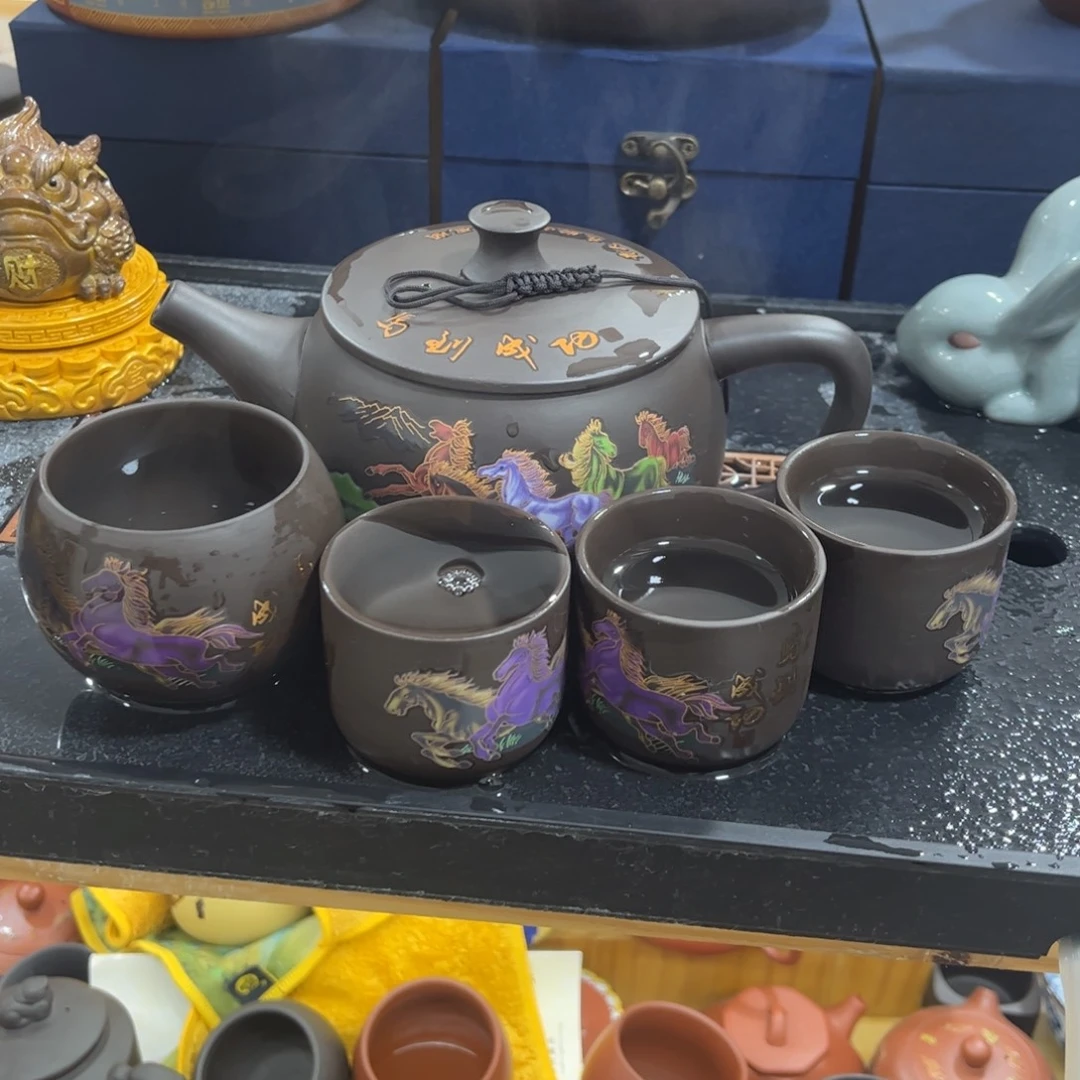 茶杯紫砂紫砂壶一壶4杯